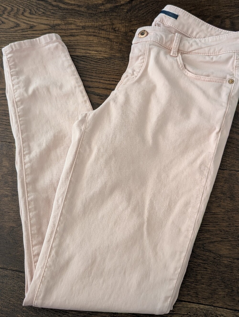 Massimo Dutti Light Blush Skinny Jeans - US6